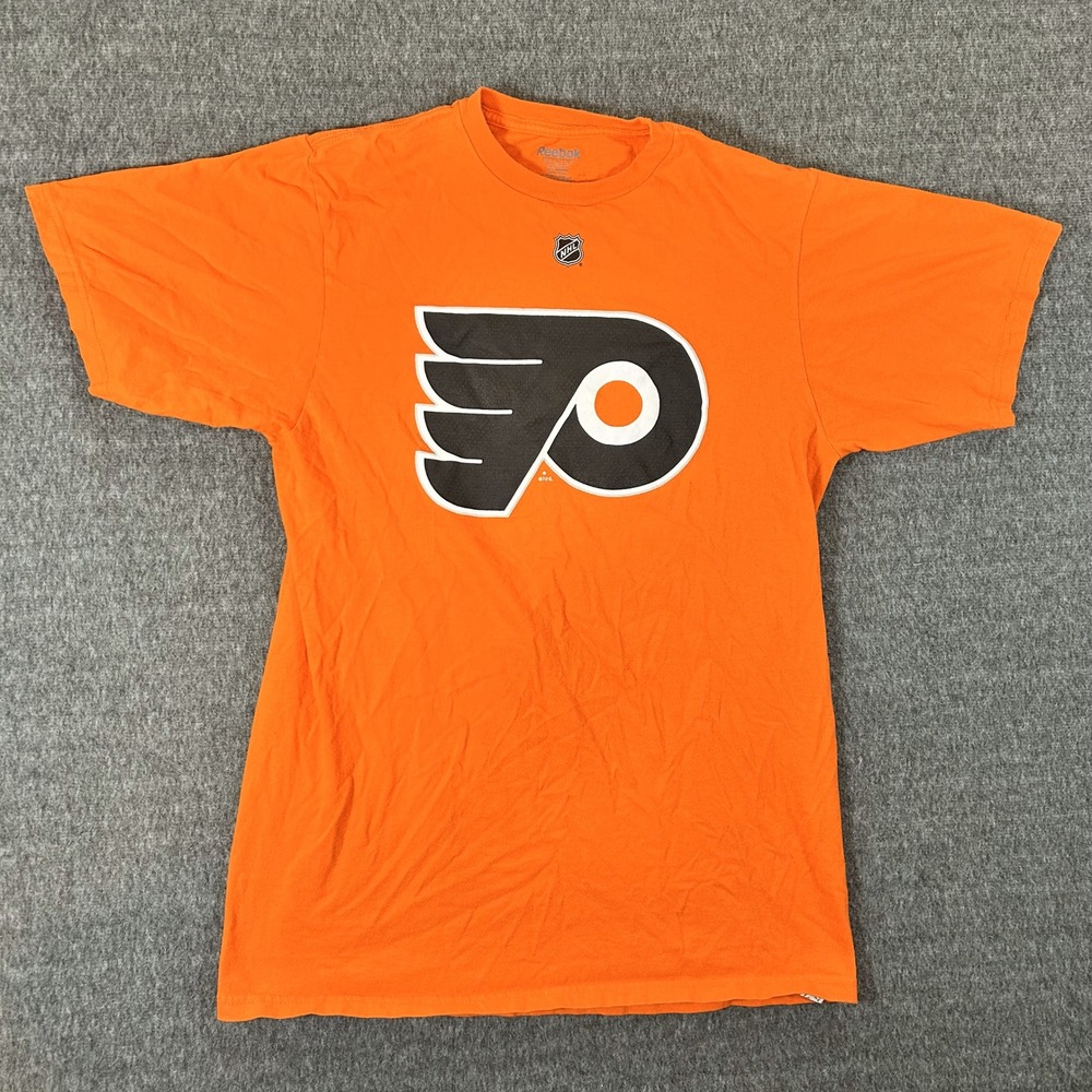 Reebok NHL Philadelphia‎ Flyers Giroux 28 Hockey T-Shirt Mens Size M